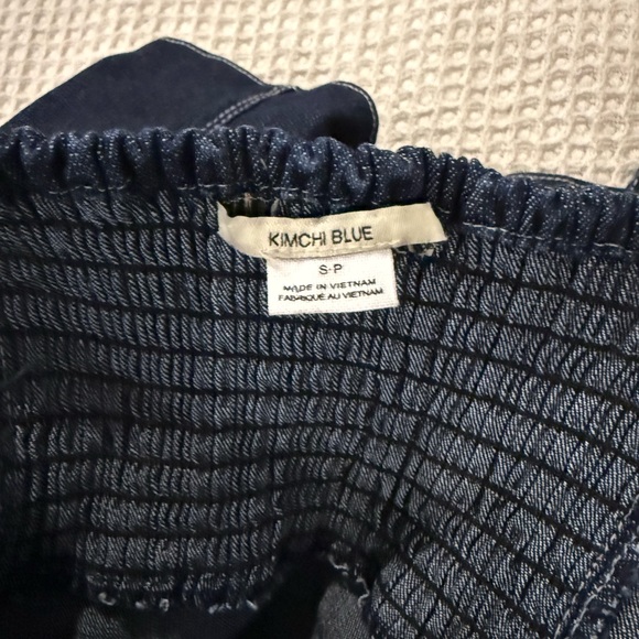 Kimchi Blue Dark Blue Jean Dress from Urban Outfitters - Picture 3 of 3